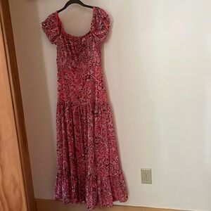 Paisley Print maxi dress nearly new